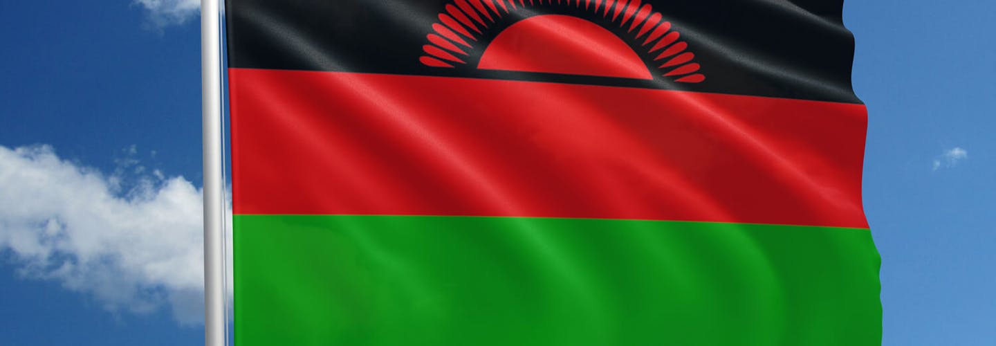 Malawi vlag 29 april