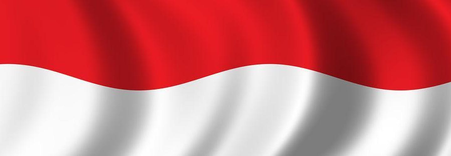 nov goed nieuws Vlag Indonesie